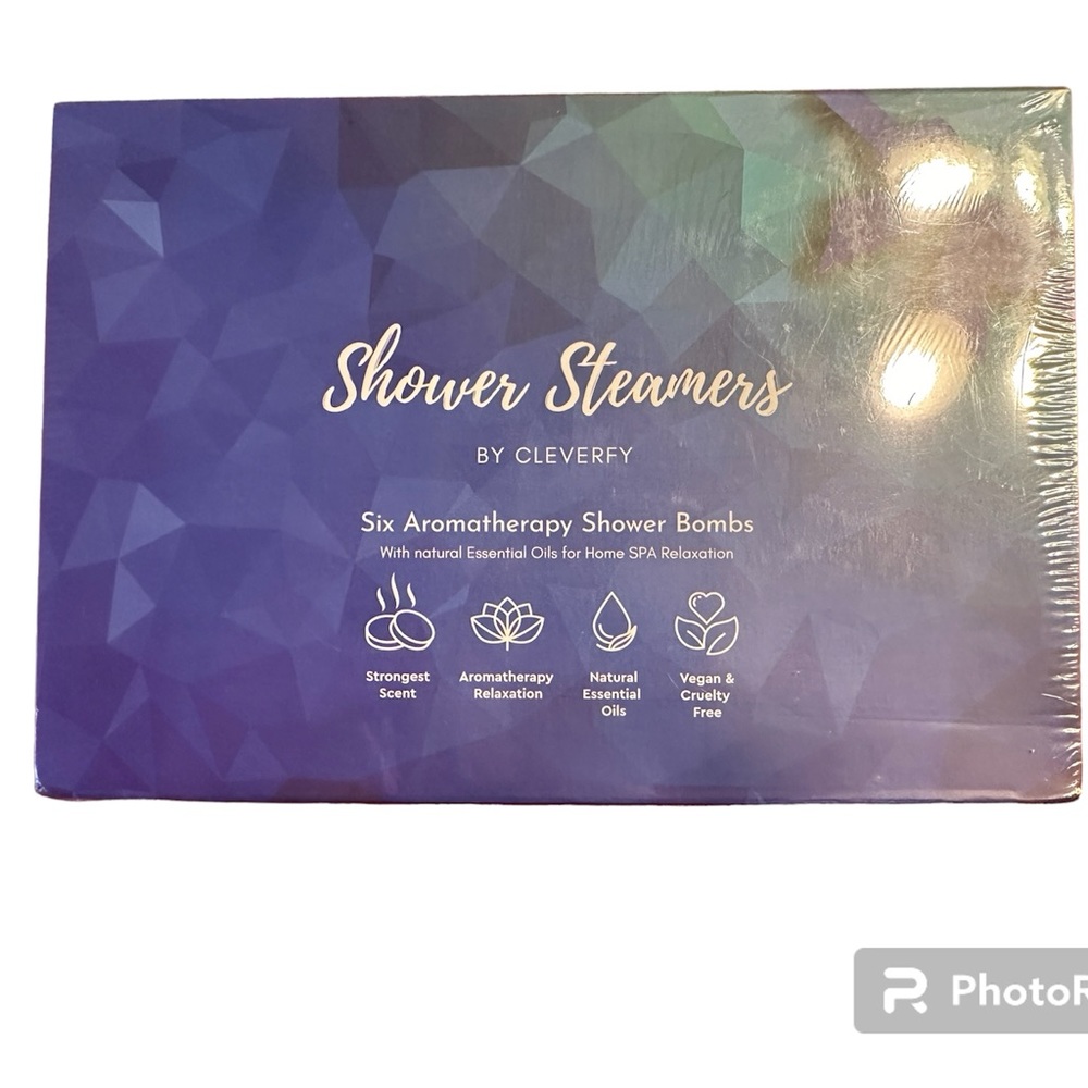 Cleverly Shower Steamers Aromatherapy Set of 6 Spa Self Care Shower Bombs Gift